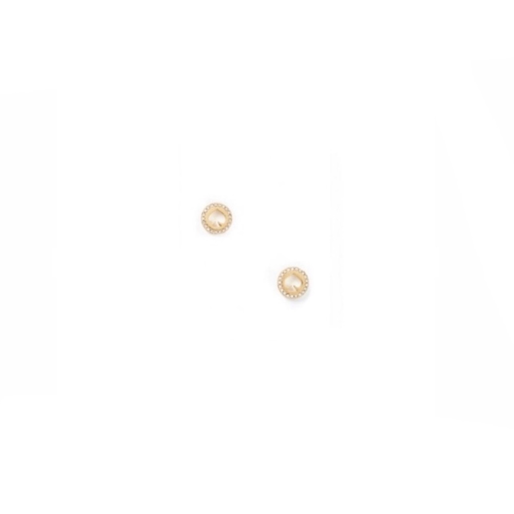 KATE SPADE “SPOT THE SPADE” EARRINGS